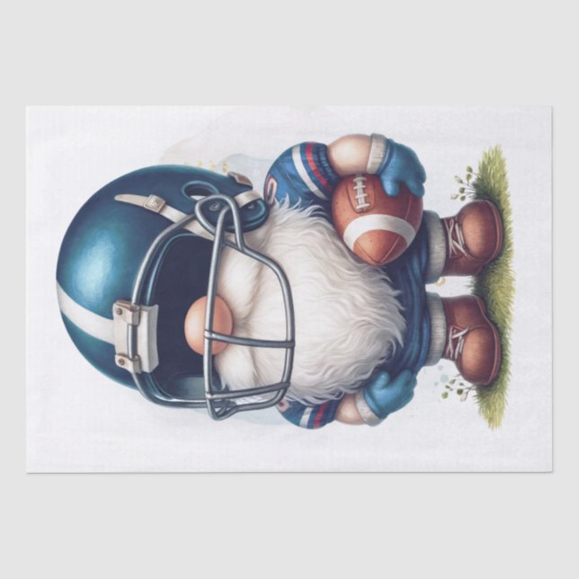 Papel De Seda American Football Gnomo (Frente )