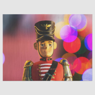 Papel De Seda Amigo soldadinho de brinquedo clássico de Natal do