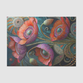 Papel De Seda Amor Com Capoeira, Finaria De Jardim Incorporado