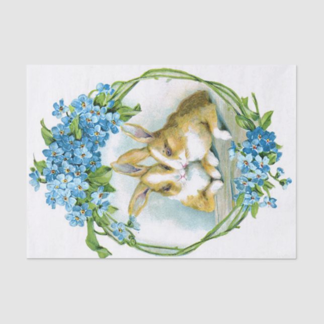 Papel De Seda Amor do coelho (Frente )