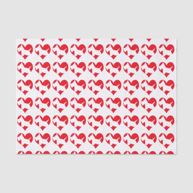 Papel De Seda Amor do Scottie (Frente )