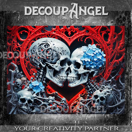 Papel De Seda Amor Eterno - Decoupage -