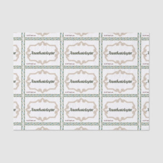 Papel De Seda Anesthesiologist - elegante