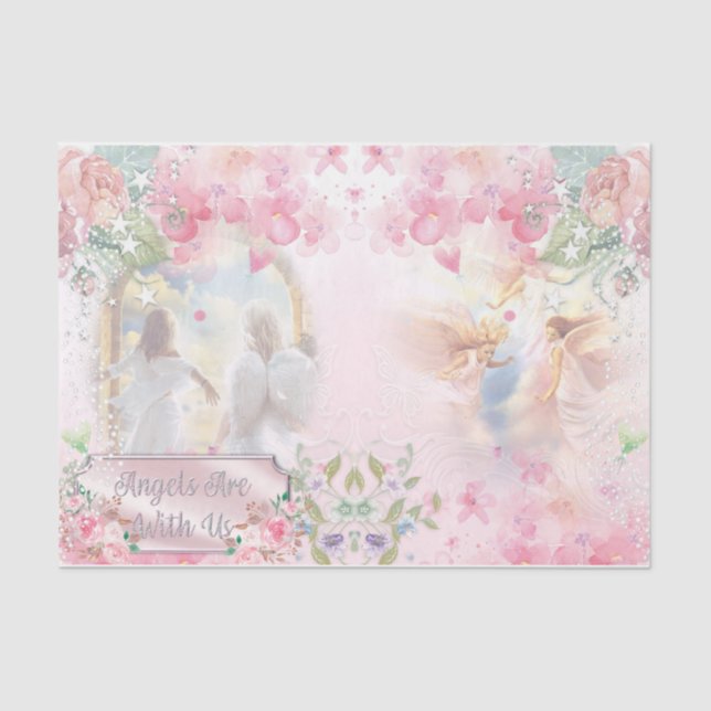 Papel De Seda Angel Design Series 1 (Frente )