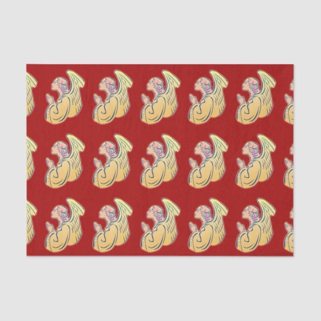 Papel De Seda Angel Of Hope Tissue Paper (Frente )