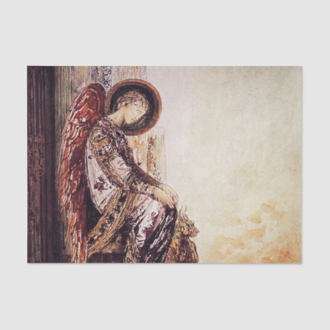 Papel De Seda “Angel Traveller” by Gustave Moreau (Frente )