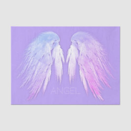 Papel De Seda ANGEL WINGS Fairy Purple Custom Name