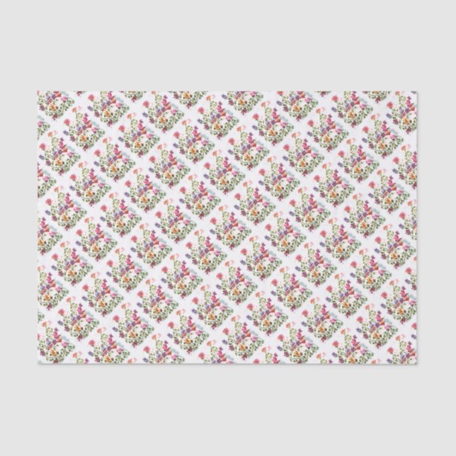 PAPEL DE SEDA ÂNGULO DE IMPRESSÕES DE PAW (Frente )