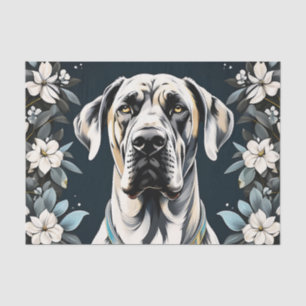 Papel De Seda Animal Dane Floral Grande