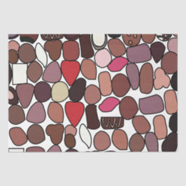 Papel De Seda Aniversário da Confecção de Doces de Chocolate