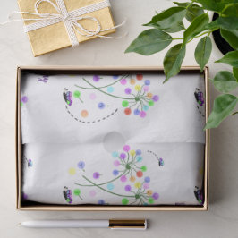 Papel De Seda Aniversário Dança Borboleta