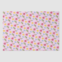 Papel De Seda aniversário de tartaruga arco-íris