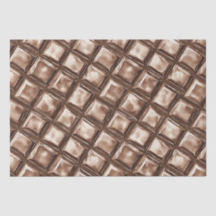 Papel De Seda Aniversário do Bar de chocolate doce