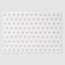 Papel De Seda Aniversário do Bobo Minimalista Goose Kid