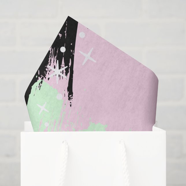Papel De Seda Aniversário Mágico (Sacola de presentes)