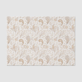 Papel De Seda Aniversário Paz Boêmio Hippie Anos 60 Paisley