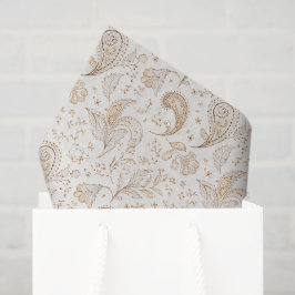 Papel De Seda Aniversário Paz Boêmio Hippie Anos 60 Paisley