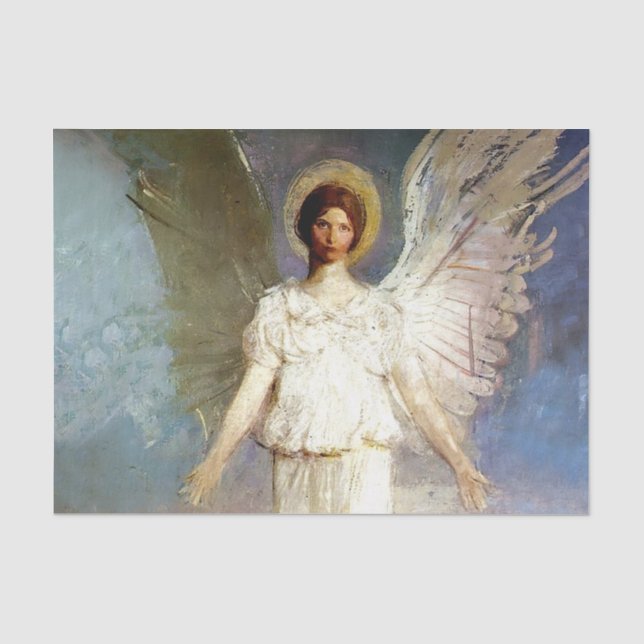 Papel De Seda “Anjo ao Meio-Dia” de Abbott Thayer (Frente )