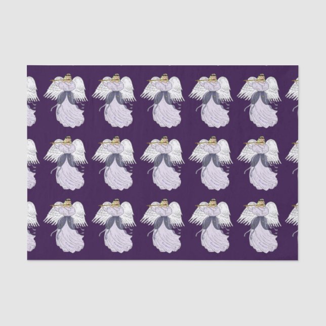 Papel de Seda Anjo da Harmonia (Frente )