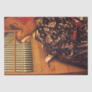 Papel De Seda ANJO DE FAZER MÚSICO/Natal do Organ Player