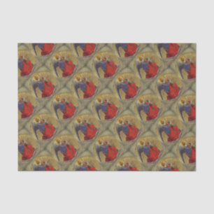 Papel De Seda Anjo do aviso por Fra Angelico