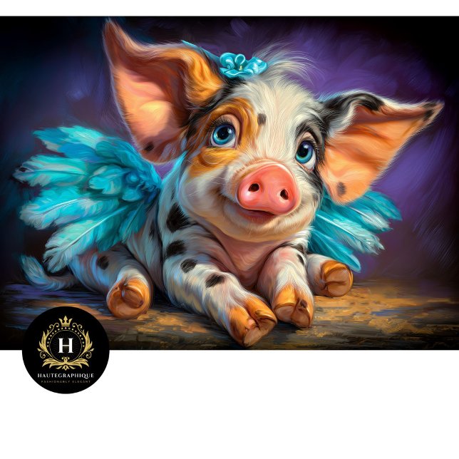 Papel De Seda Anjo Leitão Alado Celestial Decoupage (Criador carregado)