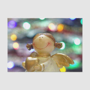 Papel De Seda Anjo Natal