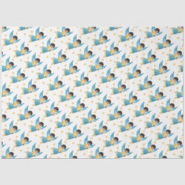 Papel De Seda Anjos de Natal