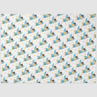 Papel De Seda Anjos de Natal