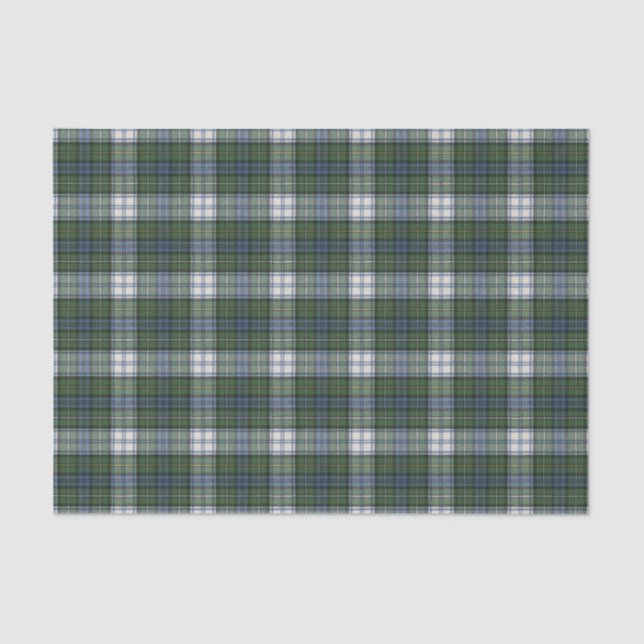 Papel De Seda Anterior Escoceso Original Tartan (Frente )