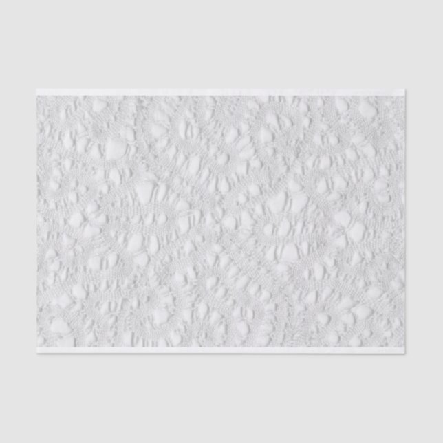 Papel De Seda Antiguidade Lacy Doily (Frente )