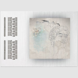 Papel De Seda Antiguidades