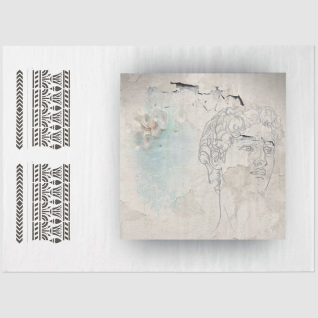 Papel De Seda Antiguidades (Frente )