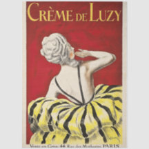anúncio de beleza francês art nouveau Creme de Luz