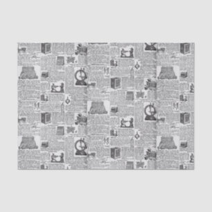 Papel De Seda Anúncio de Brinquedos para Crianças Vintage