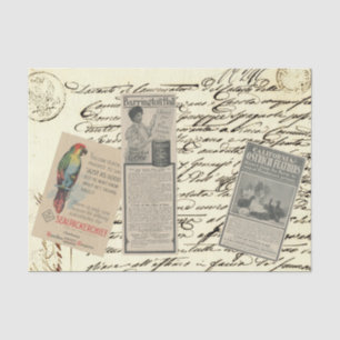 Papel De Seda Anúncios do Catálogo de Ephemera de Desligamento V