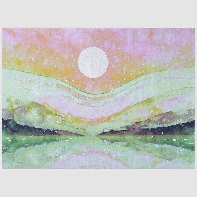 Papel De Seda *~* AP67 Painting Abstrato Art (Frente )