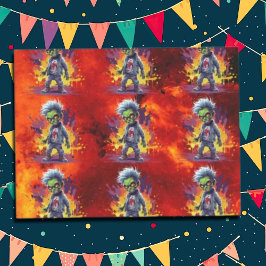 Papel De Seda Apocalypse Birthday Zombie Boy