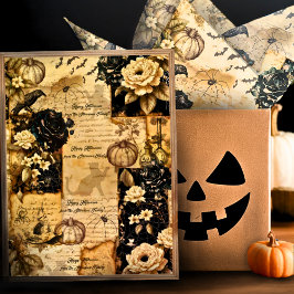 Papel De Seda Apotário de Rosa de Botânica Personalizado de Deco