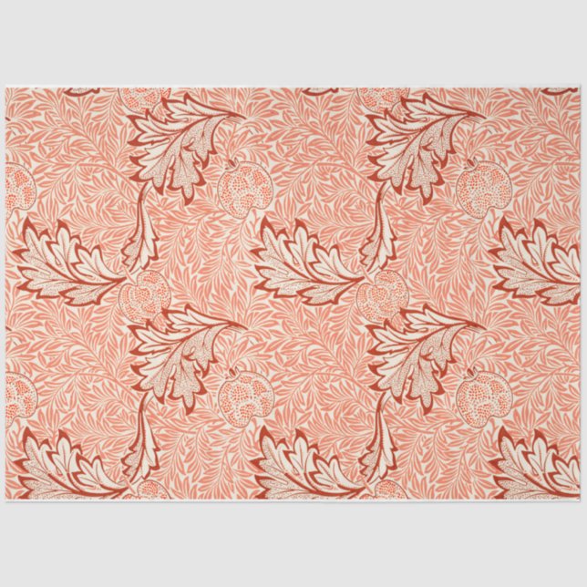 Papel De Seda Apple Pattern (por William Morris) (Frente )