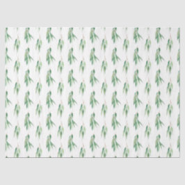 Papel De Seda Aquarela Série Eucalipto Design 12
