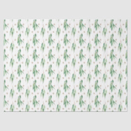 Papel De Seda Aquarela Série Eucalipto Design 14