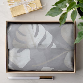Papel De Seda Aquarelle Monstera
