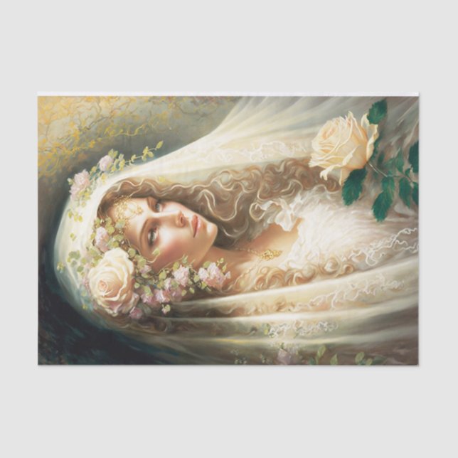 Papel De Seda Aqui vem a noiva (Frente )