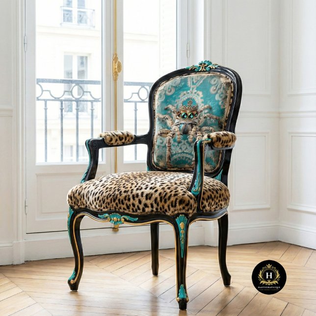 Papel De Seda Aranha-Aranha Marota Elegante Turquesa Regal (Criador carregado)