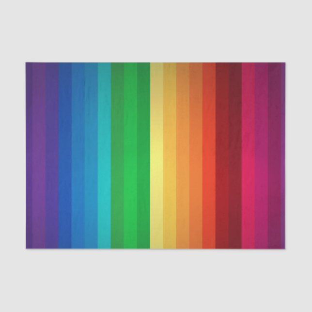 Papel De Seda Arco-íris (Frente )