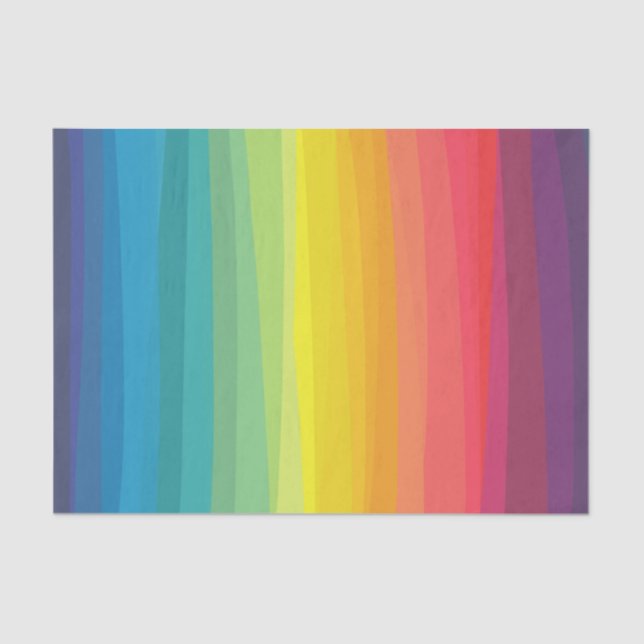 Papel De Seda Arco-íris (Frente )