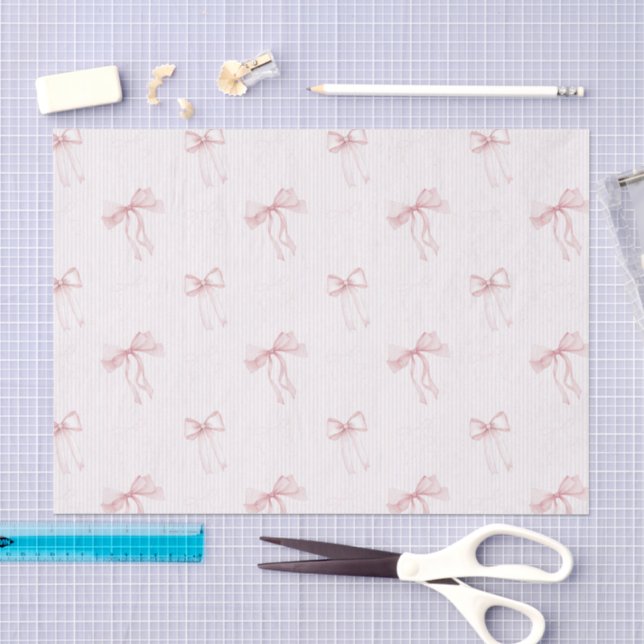 Papel De Seda Arcos de Listras Rosa Aniversário (Arte )