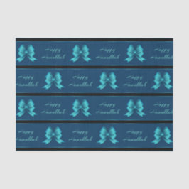 Papel De Seda Arcos e faixas metálicas de Hanukkah