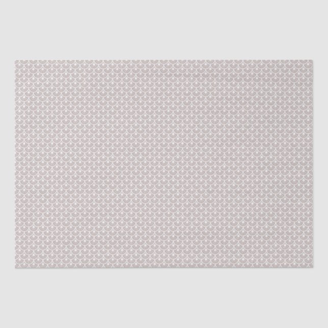 Papel De Seda Ares (Cogumelo) - Padrão Simétrico de Caça-Caça (Frente )